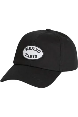 Kenzo Accessoires, Heren, Zwart, ONE Size, Katoen, Geborduurde Market Cap