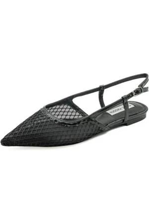 Steve Madden Schoenen, Dames, Zwart, 38 EU, Zwarte Slingback Schoenen voor Vrouwen