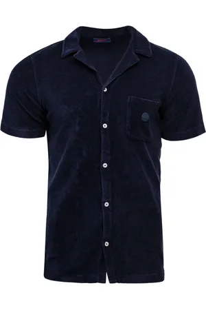 Jott Overhemden, Heren, Blauw, M, Katoen, Castelo 2.0 Polo Shirt