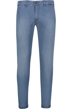 RE-HASH Broeken, Heren, Blauw, W33, Denim, Blauwe Denim Broek