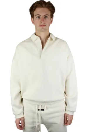 FEAR OF GOD Sweatshirts & Hoodies, Heren, , L, Stijlvolle Shell Fleece Polo