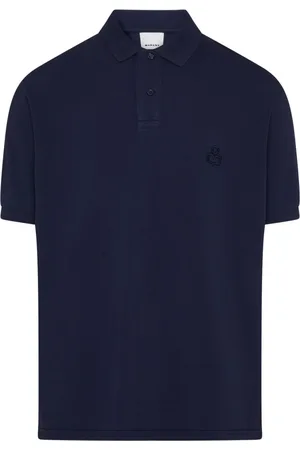 Isabel Marant Tops, Heren, Blauw, L, Stijlvol Poloshirt