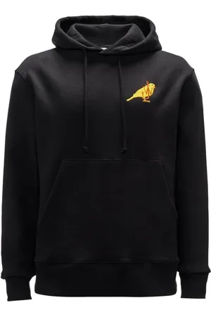 J.W.Anderson Sweatshirts & Hoodies, Heren, Zwart, M, Katoen, Canary Hoodie
