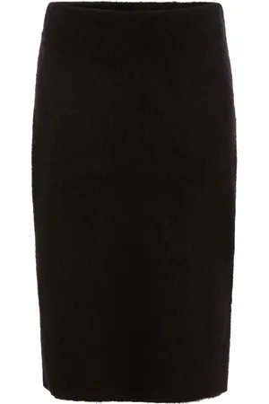 J.W.Anderson Rokken, Dames, Zwart, L, Polyester, Zwarte Kokerrok