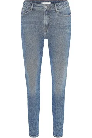 Tommy Hilfiger Jeans, Dames, Blauw, W27, Katoen, Harlem Ultra Skinny Jeans