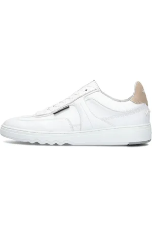 Floris van Bommel Schoenen, Heren, Wit, 41 1/3 EU, Witte Heren Sneakers Sfm-10216 De Kupster