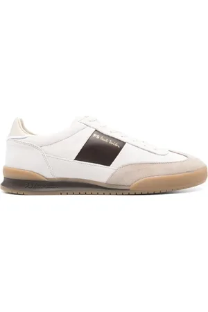 Paul Smith Schoenen, Heren, Wit, 41 EU, Witte Sneakers met Merkhiel