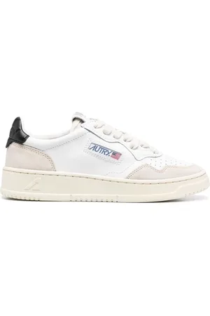 Autry Schoenen, Dames, Wit, 36 EU, Leer, Lage Sneakers