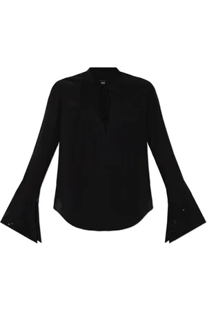 Zadig & Voltaire Blouses & Shirts, Dames, Zwart, L, Pailletten, Taika Blouse