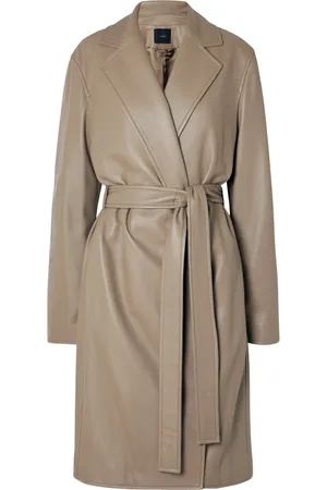 Joseph Mantels, Dames, , S, Leer, Nappa Leren Lange Jas