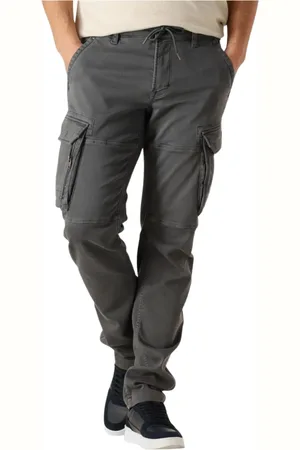 PME Legend™ Broeken, Heren, Grijs, W34 L32, Cargo Colored Sweat Urban Style Broek