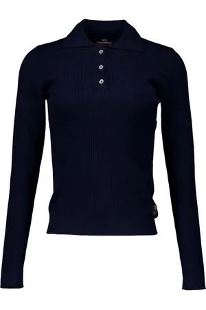 Parajumpers Tops, Dames, Blauw, XL, Caris Polo Shirt