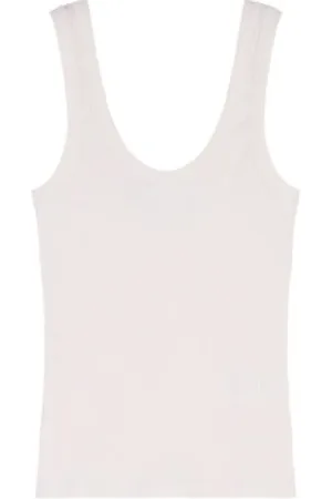 TELA Tops, Dames, Wit, S, Sofia Hemdje