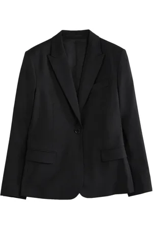 Filippa K Jassen, Dames, Zwart, S, Wol, Woven Blazer