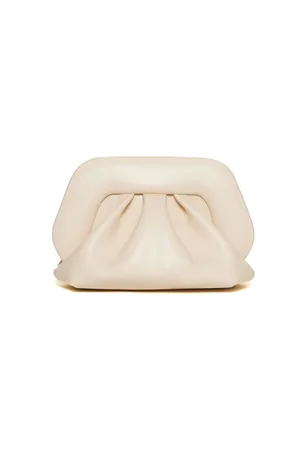 THEMOIRÈ Tassen, Dames, , ONE Size, Schelp Leren Clutch Tas