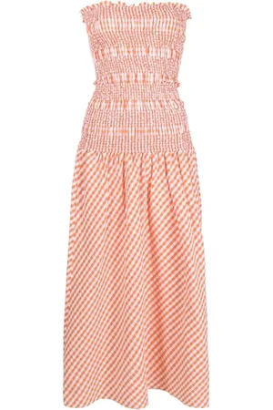 Kenzo Kleedjes, Dames, Veelkleurig, M, Katoen, Midi Jurk
