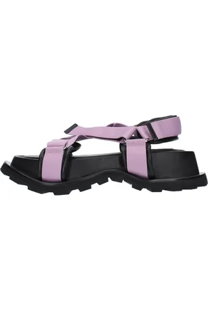 Jil Sander Schoenen, Dames, Paars, 38 EU, Leer, Sandalen Lilac
