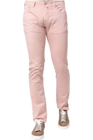 Jacob Cohen Jeans, Heren, Roze, W32, Katoen, Rose Cotton Skinny Jeans
