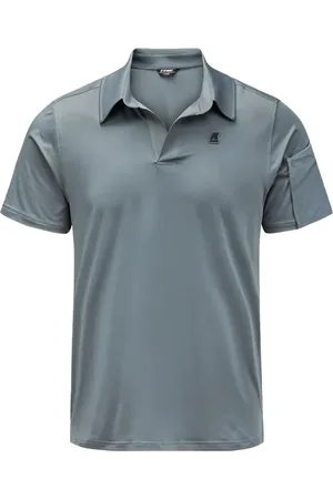 K-Way Tops, Heren, Grijs, L, Polyester, Slievot Everest Polo