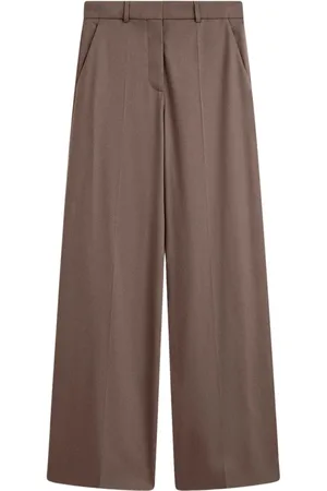 Joseph Broeken, Dames, Bruin, L, Flannel Alana Broeken Wide Leg
