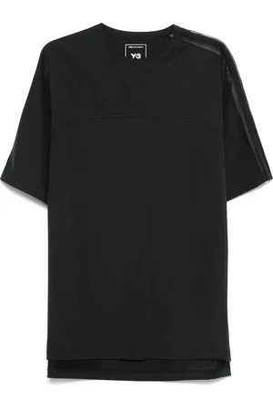 Y-3 Tops, Heren, Zwart, L, Polyester, Mesh Tee