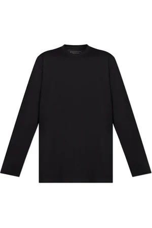 Y-3 Tops, Heren, Zwart, L, Katoen, U GFX LS Tee