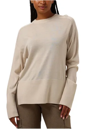 Ruby Tuesday Truien, Dames, , M, Dames Truien & vesten Vallie Soft Round Neck Pullover High Border