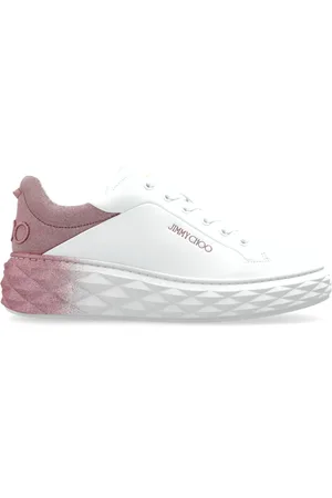 Jimmy Choo Schoenen, Dames, Wit, 36 1/2 EU, Leer, Diamond Maxi F II Ivr-X