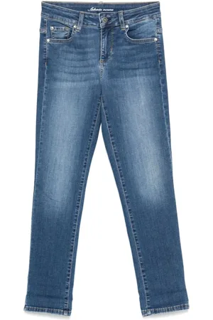 Liu Jo Jeans, Dames, Blauw, W28, Katoen, Blauwe Jeans voor Vrouwen