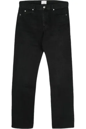Isabel Marant Jeans, Heren, Zwart, W34, Katoen, Straight Jeans
