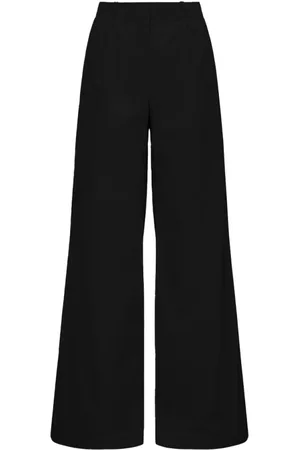 K-Way Broeken, Dames, Zwart, M, Nylon, Nylon Wide Leg Broek