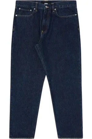 Edwin Jeans, Heren, Blauw, W28, Denim, Donkere Marmeren Was Denim Broek