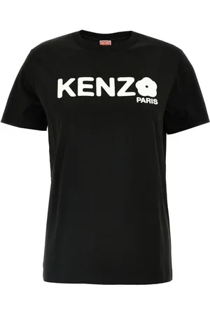 Kenzo Tops, Dames, Zwart, XS, Katoen, Boke Flower 2.0 T-shirt