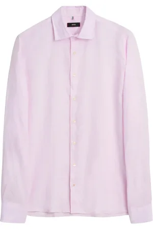 Cinque Blouses & Shirts, Dames, Roze, 2Xl, Linnen, Linnen Mix Herenoverhemd