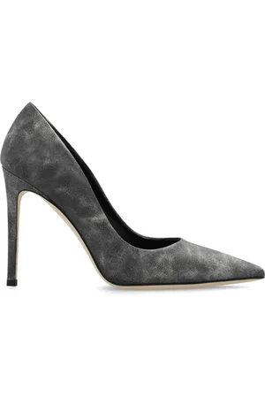 PARIS TEXAS Schoenen, Dames, Grijs, 37 EU, Leer, Paris stiletto pumps