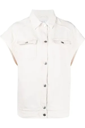 IRO Overhemden, Dames, Roze, S, Katoen, Sena Shirt