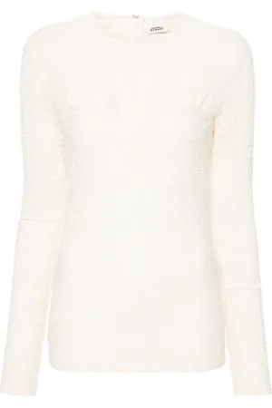 Isabel Marant Tops, Dames, , M, Katoen, Floride Jacquard Top
