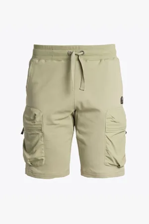 Parajumpers Korte broeken, Heren, Groen, L, Katoen, Irvine Shorts
