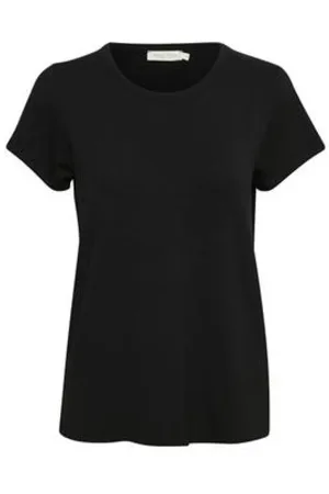 Part Two Tops, Dames, Zwart, S, Rata T-Shirt
