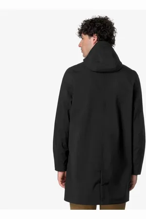 K-Way Mantels, Heren, Zwart, L, Leer, Thomas Mid-Length Parka