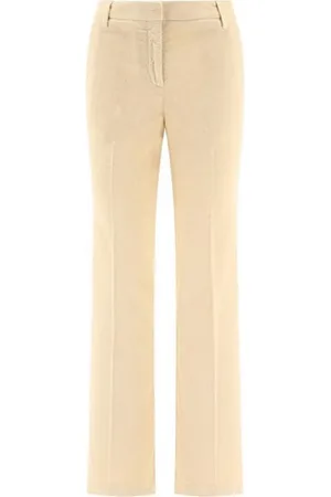 Jacob Cohen Broeken, Dames, Wit, XS, Katoen, Straight Leg Jeans met Geborduurd Logo