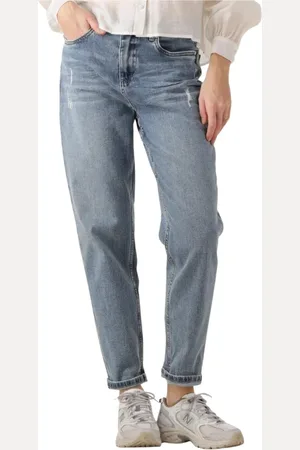 Circle Of Trust Jeans, Dames, Blauw, W28, Denim, Blauwe Denim Barrel Jeans voor Vrouwen
