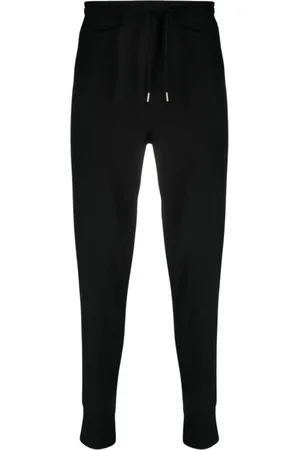 Paul Smith Broeken, Heren, Zwart, S, Katoen, Zwarte Signature Stripe-Trim Track Pants