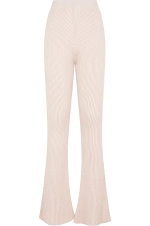 PESERICO SIGN Broeken, Dames, , XS, Wol, Flare Knit Rib Pant