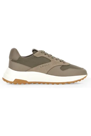 Hogan Schoenen, Heren, Grijs, 42 1/2 EU, Suède, Dove Grey Hyperlight Sneakers