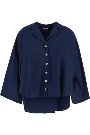 Malo Blouses & Shirts, Dames, Blauw, L, Dames Shirt Mode