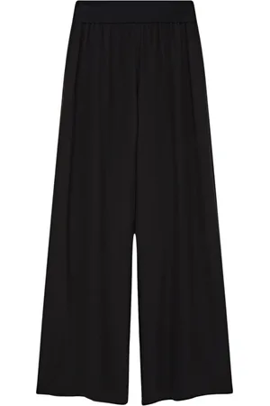 Joseph Broeken, Dames, Zwart, XL, Silk Crepe De Soie Hulin Broek