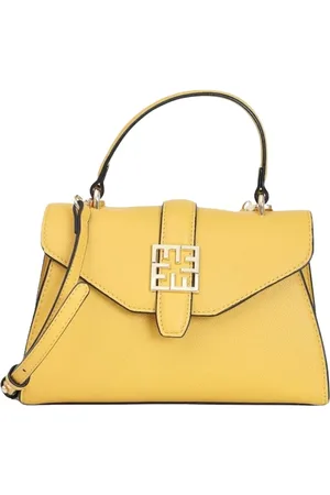 ERMANNO SCERVINO Tassen, Dames, Geel, ONE Size, Raffaella Top Handtas