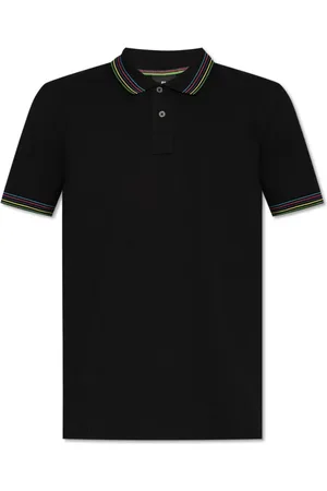 Paul Smith Tops, Heren, Zwart, S, Katoen, Cotton Polo