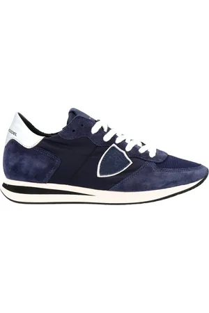 Philippe model Schoenen, Dames, Blauw, 37 EU, Nylon, Trpx Basic Sneakers
